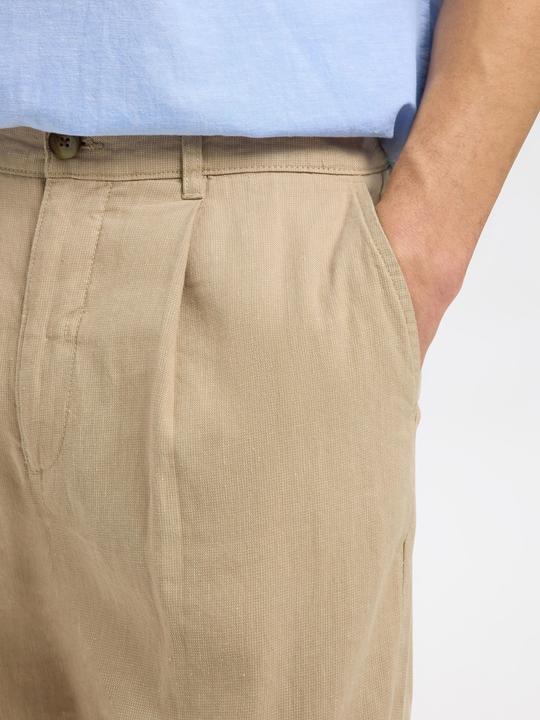 Actual product image Selected Homme Cropped relaxed fit trousers (W31/L32)