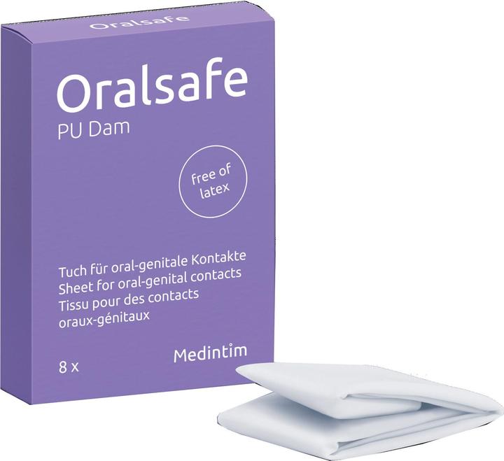 Produktbild Medintim Oral Safe PU Vanilla (8 Stk.)