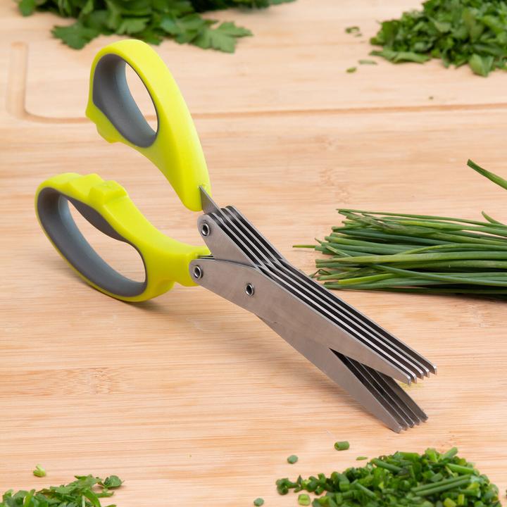Produktbild InnovaGoods Kräuterschere mit 5 Klingen