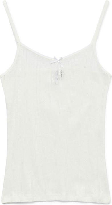 Vero Moda Vmlisa Pointelle Singlet Top Jrs Noos