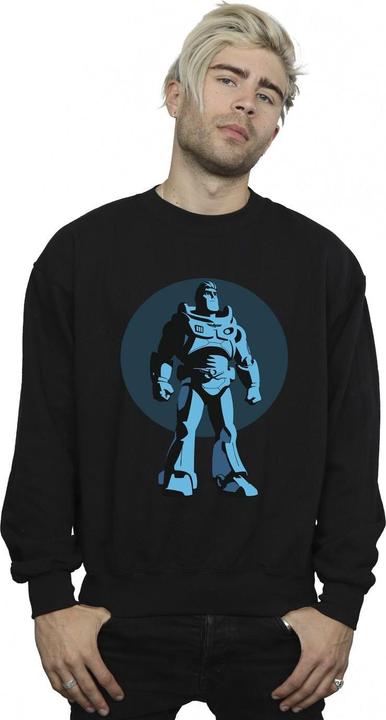 Actual product image Disney Mens Lightyear Buzz Standing Circle Sweatshirt (XXL)