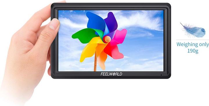 Produktbild Feelworld 5,5" S55 V3 1920X1152 4K HDMI DC OUT 3D LUT Field Monitor (5.50", 4K)