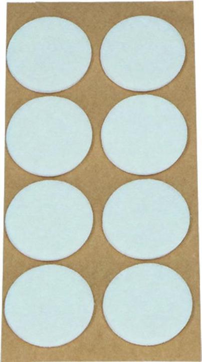 Actual product image OK-Line Felt gliders round, self-adhesive (Felt gliders, 8 Piece)