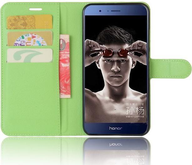 Actual product image MU Classic Litchi Leather Bookcover Series (Honor 8 Pro)