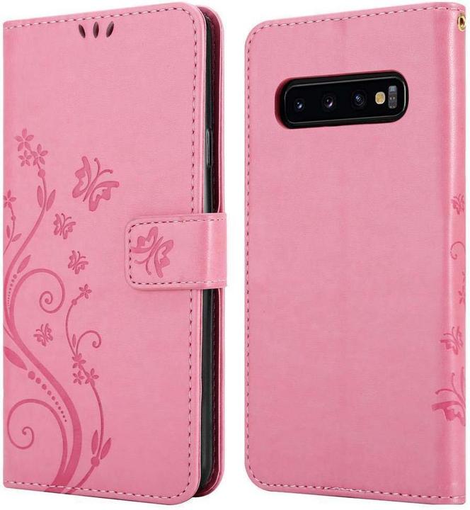 Image du produit Cadorabo Couverture du livre de fleurs (Samsung Galaxy S10 5G)