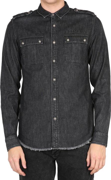 Actual product image Balmain Cotton denim shirt (41)