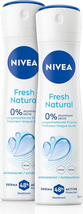 Produktbild NIVEA Fresh Natural Spray DUO (Spray, 300 ml)