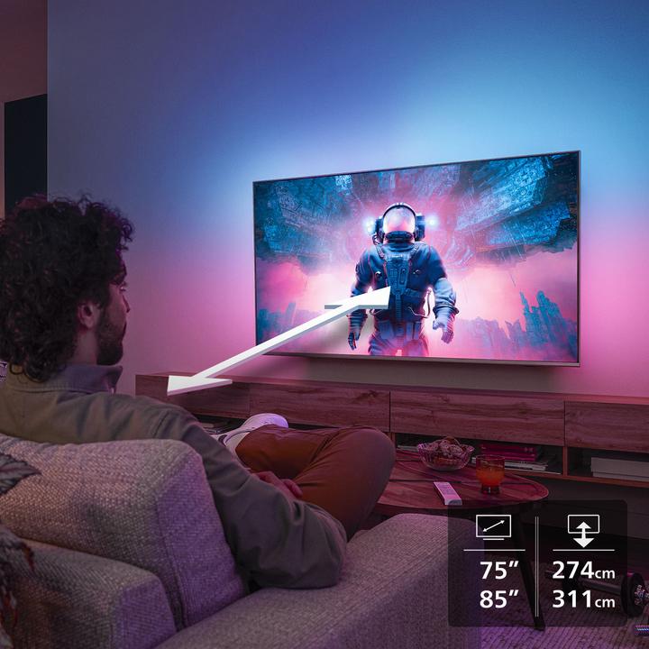 Image du produit Philips 75PUS9000/12 (75", PUS9000, QLED, 4K, 2025)