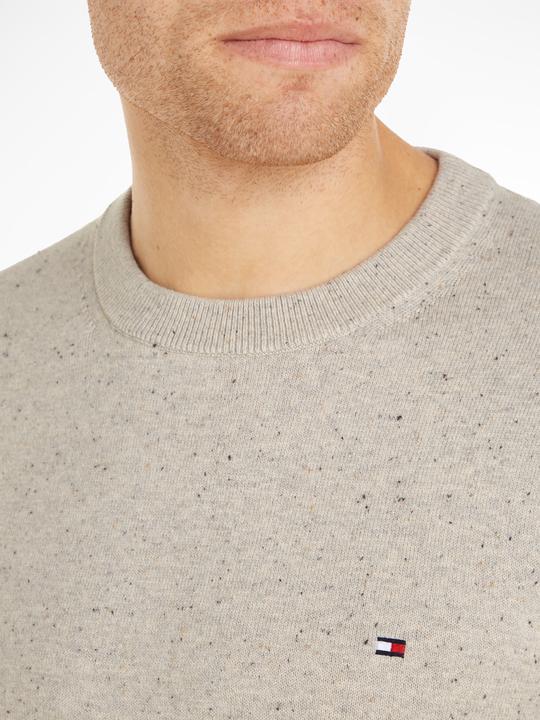 Image du produit Tommy Hilfiger Cashmere Sweater Heren - Lichtgrijs - Maat S (S)