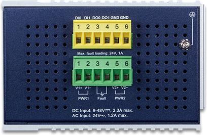 Actual product image Planet Industrial L3 16-Port 1000T + 4-Port 1000X SFP (16 Ports)
