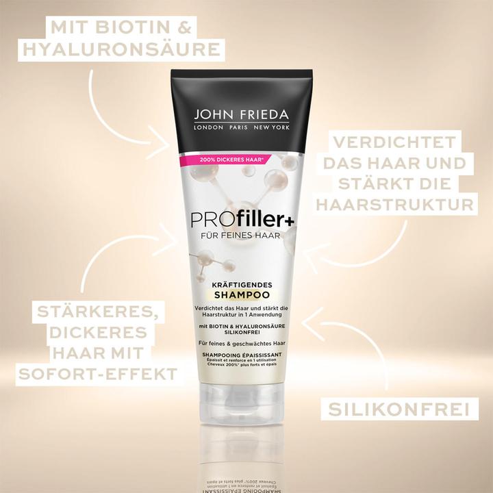 Actual product image John Frieda ProFiller+ (250 ml, Liquid shampoo)