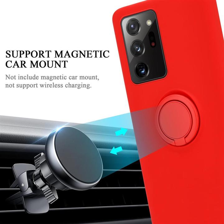 Produktbild Cadorabo TPU Liquid Ring Silicone Case Hülle (Samsung Galaxy Note 20 Ultra)