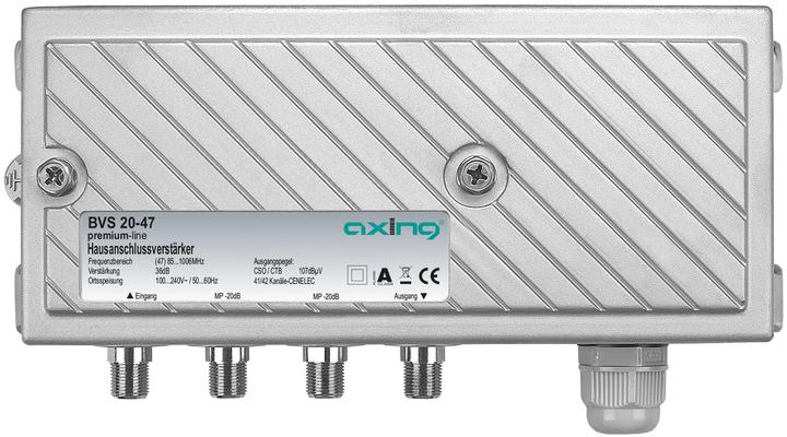 Immagine prodotto Axing Amplificatore BVS 20-47 36 dB, 107 dBaeV CSO/CTB, 1006 MHz