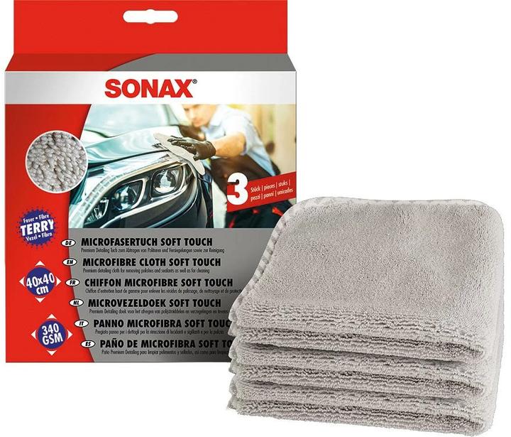 Sonax Chiffon en microfibre Soft Touch