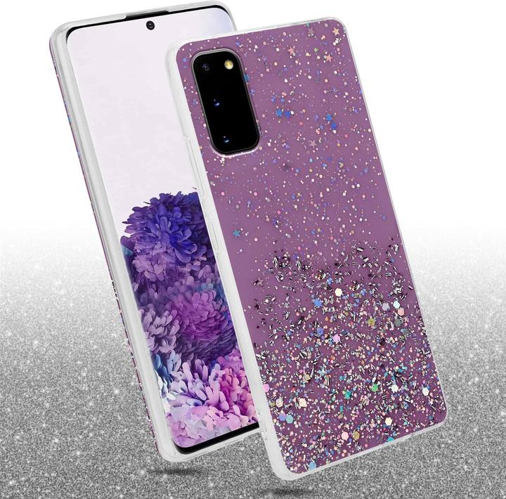 Immagine prodotto Cadorabo Copertura in TPU scintillante (Samsung Galaxy S20+)