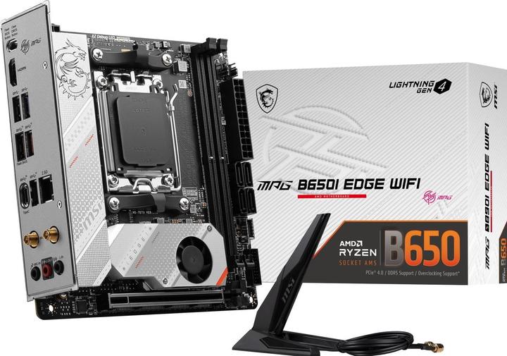 Immagine prodotto MSI MPG B650I EDGE WIFI (AM5, AMD B650, Mini-ITX)