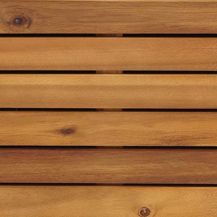 Produktbild Mendler Pflanzkasten HWC-L23, Outdoor Akazie Aluminium, 60x42x42cm braun