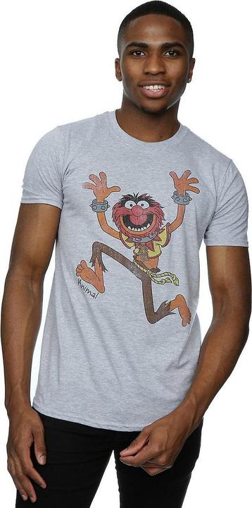 Actual product image Gildan Mens Classic Animal Heather T-Shirt (3XL)