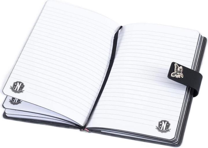 Actual product image Wednesday Premium Notebook (A5, Lined)
