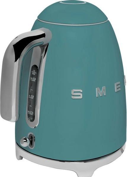 Actual product image Smeg KLF03EGMEU Kettle Emerald Green, 50s Style Aesthetics (1.70 l)