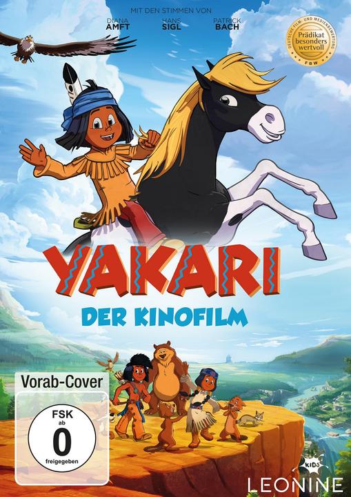 Immagine prodotto Leonine Yakari - Il lungometraggio (DVD, 2020, Tedesco, Inglese)