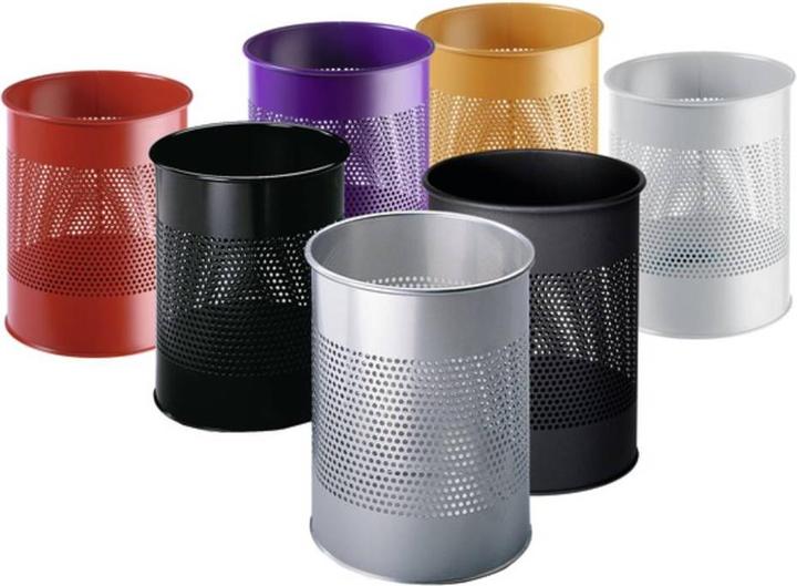 Image du produit Durable Corbeille à papier Acier Décor perforé (15 l)