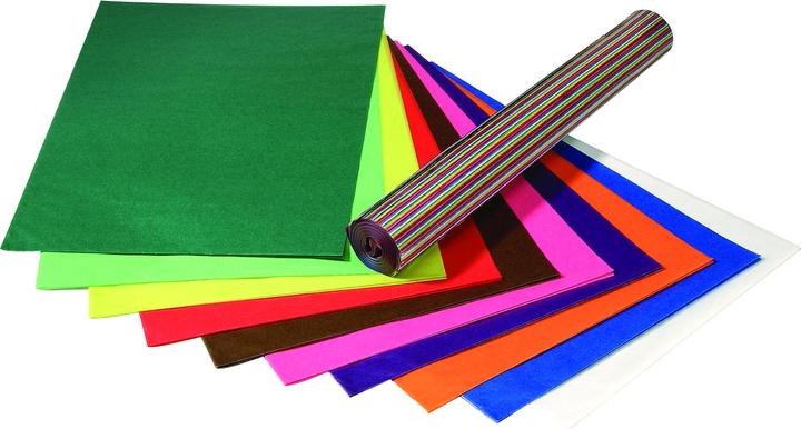 Actual product image Folia Transparent paper, (W)500 x (H)700 mm, 42 g/sqm, coloured (42 g/m², 1 x)