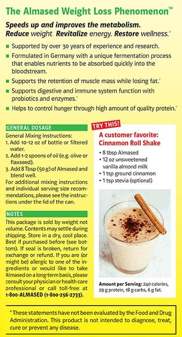 Produktbild Almased Supplement (1 Stück, Pulver, 500 g)