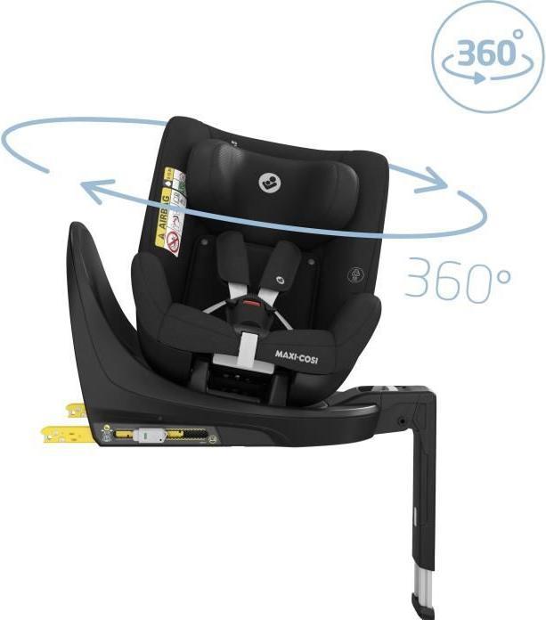 Produktbild Maxi-Cosi Mica Eco I-Size Authentic Black (Reboarder, ECE R129/i-Size Norm)