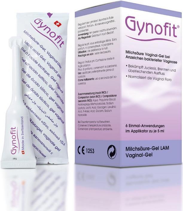 Produktbild Gynofit Milchsäure Vaginal Gel (5 ml, Intimgel)