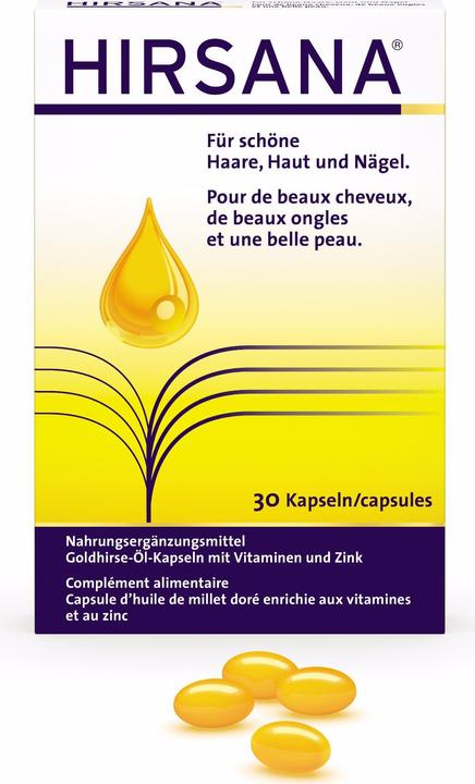 Produktbild Hirsana Goldhirse Öl (30 Stück, Kapseln, 60 g)