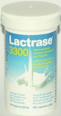 Produktbild Lactrase 3300 bei Lactoseintoleranz (100 Stück, Kapseln, 37 g)