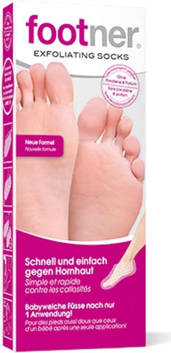 Actual product image Footner Exfoliating Socks (Foot mask, 642.60 ml)