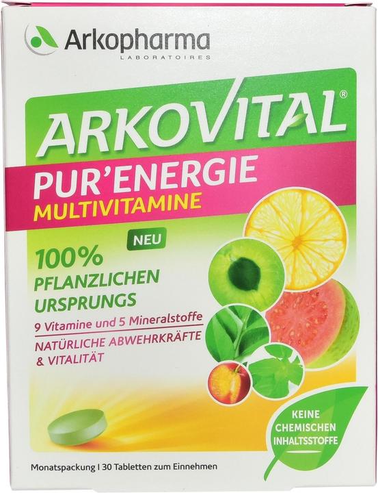 Produktbild Arkopharma PurEnergie (30 Stück, Tabletten, 52 g)