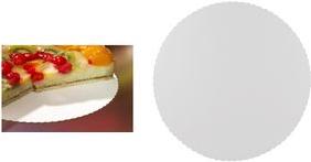 Immagine prodotto Papstar 11372 Tondo di carta per torte (Ø 30 cm)