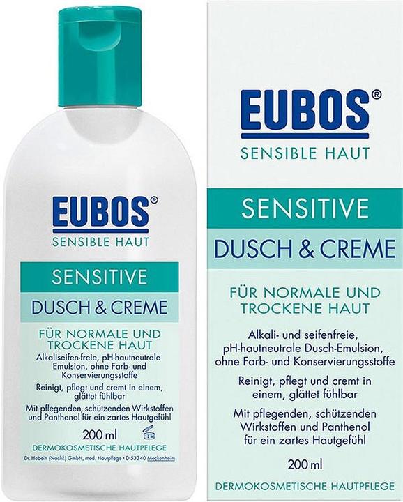 Image du produit Eubos Crème et douche sensibles (400 ml)