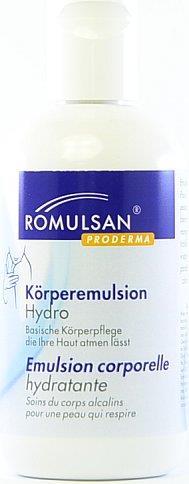 Actual product image Romulsan proderma HYDRO body emulsion (Body cream, 250 ml)
