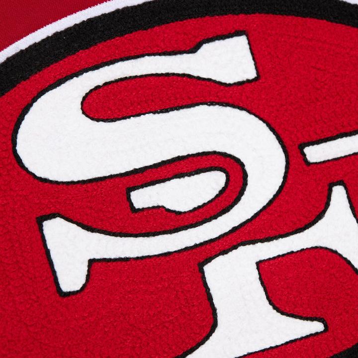 Produktbild Mitchell & Ness Fleece Hoody STITCH San Francisco 49ers - L (L)