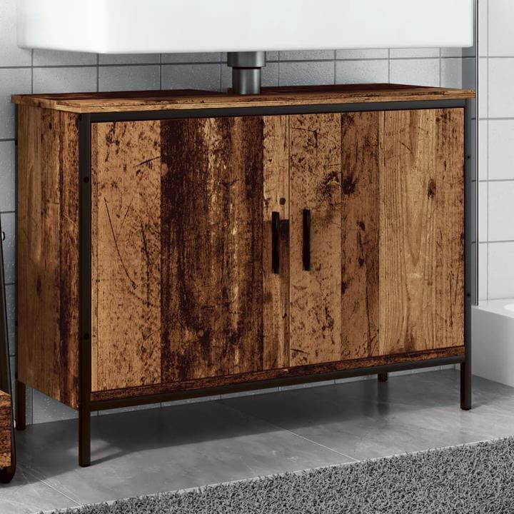 Image du produit VidaXL Meuble sous-vasque -Optique (80 x 30 x 60 cm)