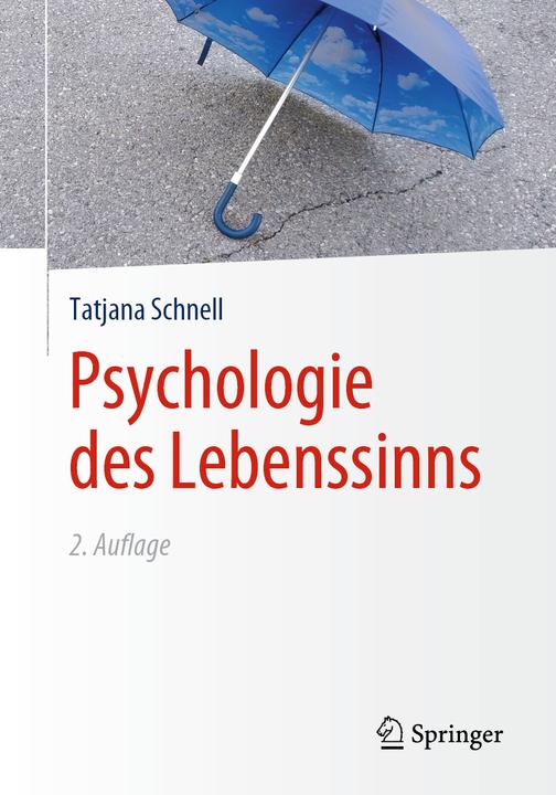 Produktbild Psychologie des Lebenssinns (Deutsch, Tatjana Schnell, 2020)
