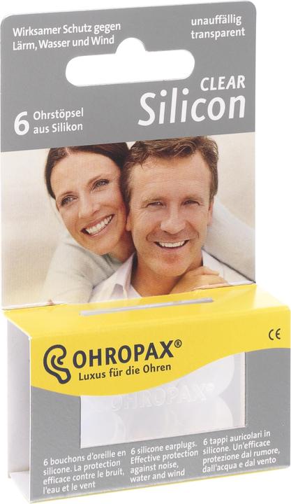 Ohropax Silicone transparent (6 x)