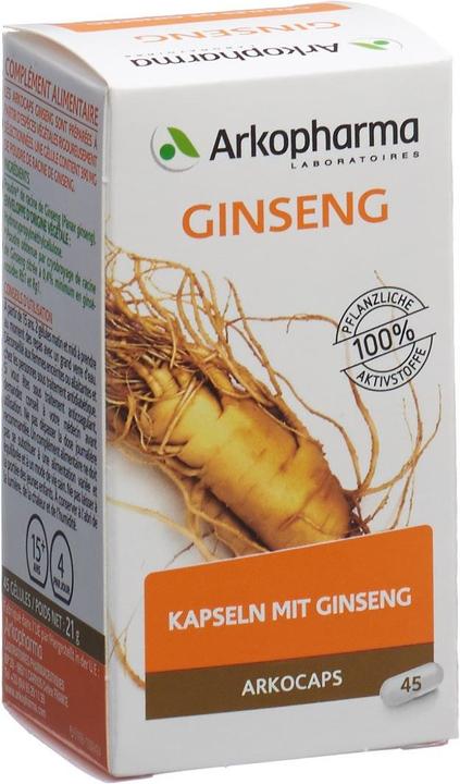 Image du produit Arkopharma Arkocaps Ginseng Kapseln (45 pièce(s), Capsules, 45 g)