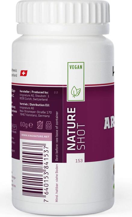 Actual product image Kingnature Chokeberry Vida (100 Piece, Capsules, 60 g)