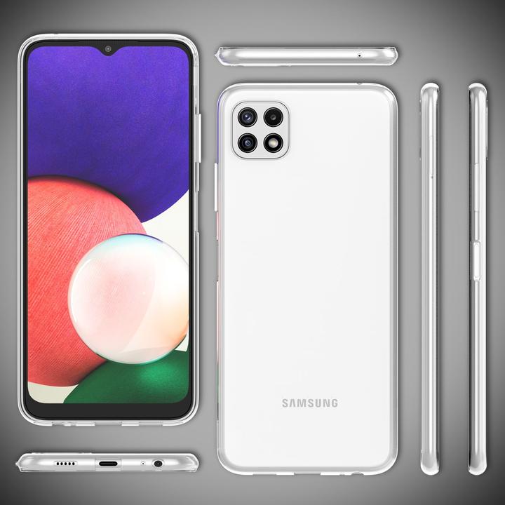 Immagine prodotto Nalia Custodia per cellulare in silicone trasparente (Samsung Galaxy A22 5G)