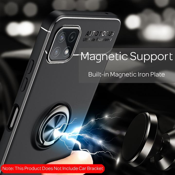 Immagine prodotto Nalia Custodia per cellulare in silicone ad anello (Samsung Galaxy A22 5G)