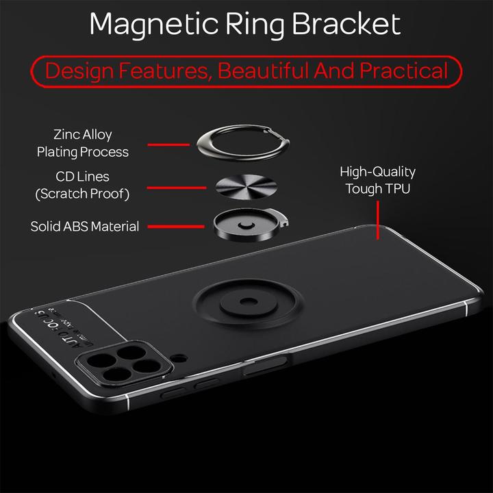 Image du produit Nalia Ring Silicone Housse pour téléphone portable (Samsung Galaxy A22)