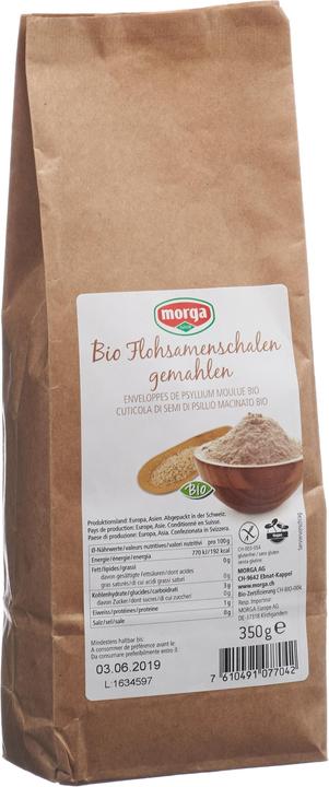 Morga Flohsamenschalen gemahlen (350 g)