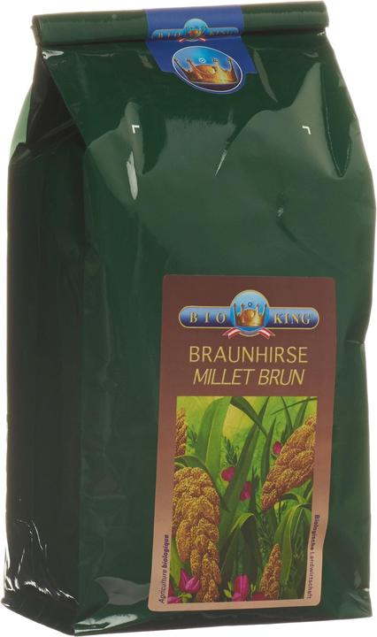 Actual product image Bio King Brown millet wholemeal powder (1 Piece, Powder, 1000 g)