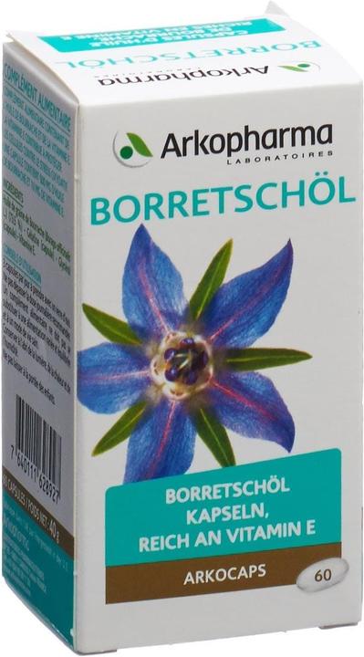 Produktbild Arkopharma Arkocaps Borretschöl Kapseln (60 Stück, Kapseln, 62 g)