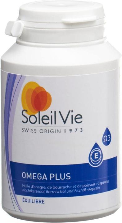 Produktbild Soleil Vie Omega plus Kapsel 686 mg (120 Stück, Kapseln, 110 g)